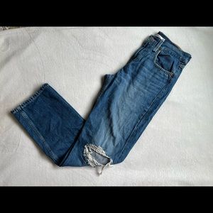Levi’s low pro straight jeans